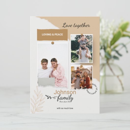 Modèle Collage photo multifonction (Debout devant)