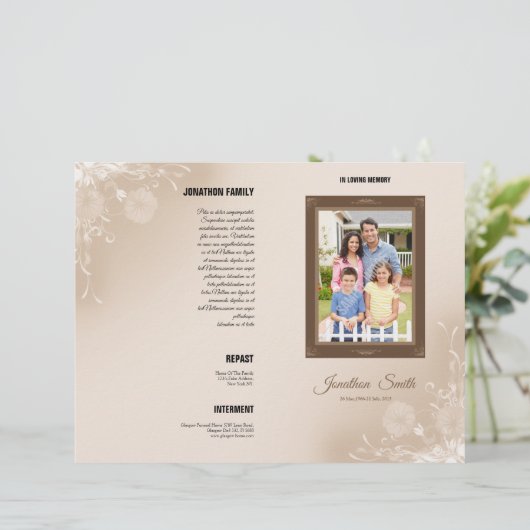 Modèle commémoratif (Debout devant)