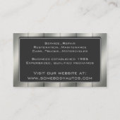 Modèle commercial 19 de carte de visite (Dos)