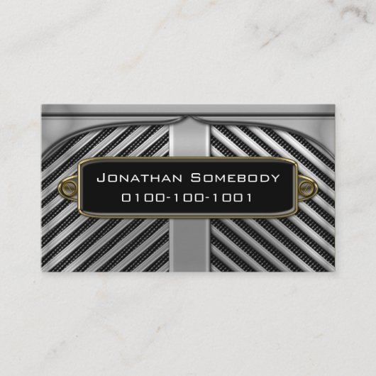 Modèle commercial 5 de carte de visite (Devant)