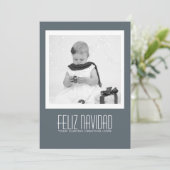 Modèle contemporain Feliz Navidad (Debout devant)