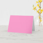 MODÈLE couleur rose moyen solide FF99CC (Fleur jaune)