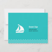 Modèle Customisé moderne Blue Ocean Waves (Devant)