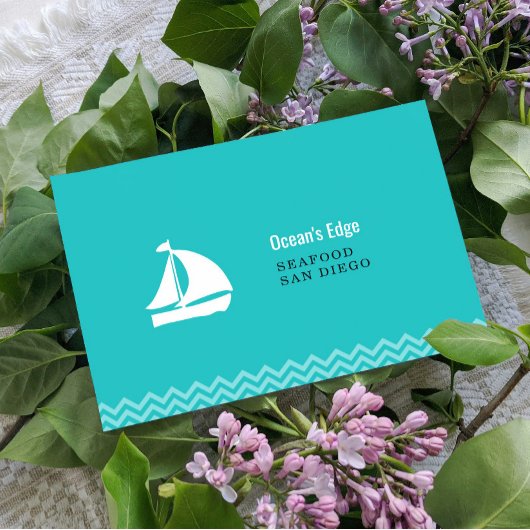 Modèle Customisé moderne Blue Ocean Waves