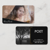 Modèle d'acteur de casque ou Cartes de visite d'ar (Devant / Derrière)