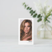 Modèle d'acteur Wilshire | Carte d'appel professio (Debout devant)