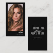 Modèle d'acteur Wilshire | Carte d'appel professio (Devant / Derrière)