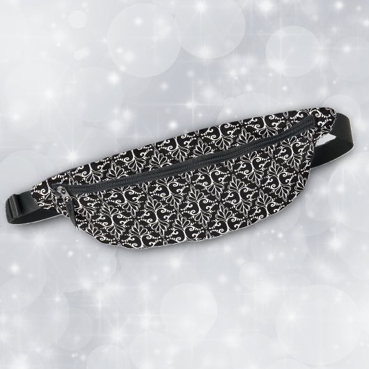 Modèle Damas classique en noir blanc avec rouleaux