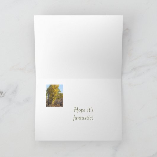 Modèle d'anniversaire d'automne (Intérieur)