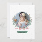 Modèle d'annonce de naissance, (Devant)