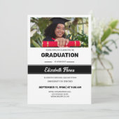 Modèle d'annonce de remise de diplôme (Debout devant)