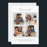 Modèle de 4 photos<br><div class="desc">Quatre cartes plates de photographie. Personnalisées avec vos propres 4 photographies et texte de Ricaso .. ajoutez vos propres détails à ces cartes époustouflantes qui feront une impression - adaptées à de nombreuses utilisations,  y compris Noël,  Anniversaires,  Mariages,  et bien plus encore</div>