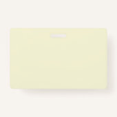 Modèle de badge d'entreprise avec ID photo (Dos)