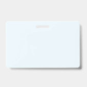 MODÈLE de badge d'entreprise avec ID photo (Arrière)