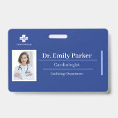 Modèle de badge d'identification médicale personna (Avant)