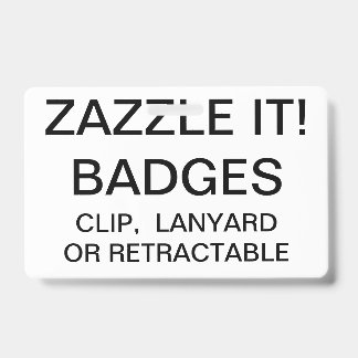 Modèle de badge personnalisé sur cordon personnali