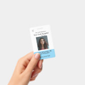 Modèle de badge pour employés d'un établissement m (Manuel / portable)