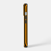 Modèle de bande verticale orange noir (Côté gauche)