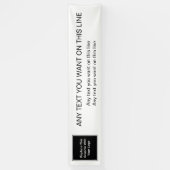 Modèle de bannière de logo de grande entreprise (Vertical)