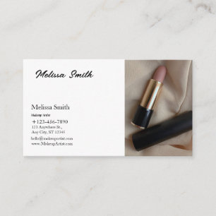 MODELE DE BASE CARTE DE VISITE ARTISTE MAQUILLEUSE