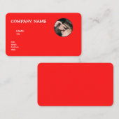 MODÈLE DE BASE CARTE DE VISITE HAIR SALON (Devant / Derrière)