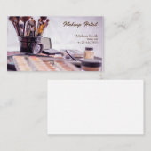 MODÈLE DE BASE CARTE DE VISITE MAKEUP ARTIST (Devant / Derrière)