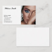 MODÈLE DE BASE CARTE DE VISITE MAKEUP ARTIST (Devant / Derrière)