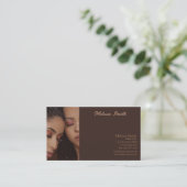 MODÈLE DE BASE CARTE DE VISITE MAKEUP ARTIST (Debout devant)