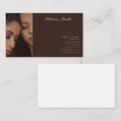 MODÈLE DE BASE CARTE DE VISITE MAKEUP ARTIST (Devant / Derrière)