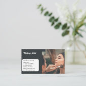 MODÈLE DE BASE CARTE DE VISITE MAKEUP ARTIST (Debout devant)