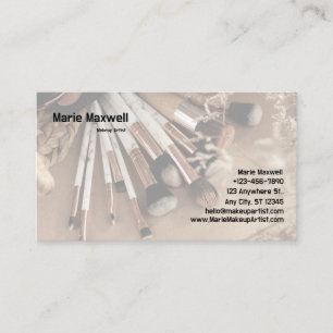 MODELE DE BASE CARTE DE VISITE MAQUILLEUSE
