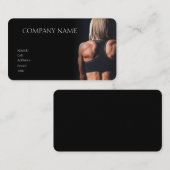 MODELE DE BASE CARTE DE VISITE salle de sport (Devant / Derrière)