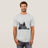 Modèle de base de T-shirt (Devant entier)