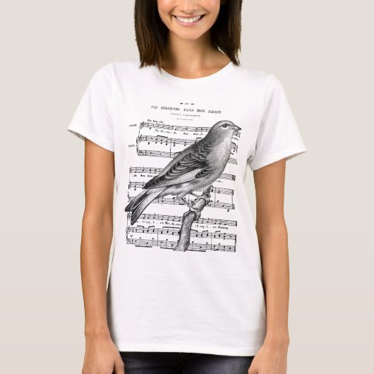 Modèle de base de T-shirt de dames - customisé (Devant)
