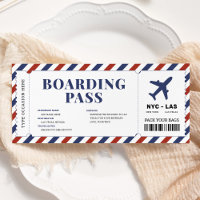 Modèle de billet cadeau de l'avion de carte d'emba