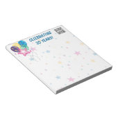 Modèle de bloc-notes Célébrer (Incliné)