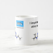 modèle de boule et de bâton de tasse de modèle (Centre)