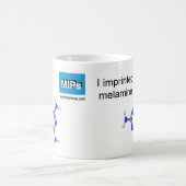 modèle de boule et de bâton de tasse de modèle de (Centre)