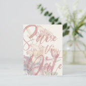 Modèle de bouquet pour sauvegarder la date (Debout devant)