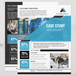 Modèle de brochure d'étude de cas | Marketing comm