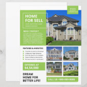 Modèle de brochure immobilière (Devant / Derrière)
