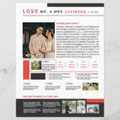 Modèle de bulletin mariage (Dos)