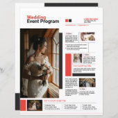 Modèle de bulletin mariage (Devant / Derrière)