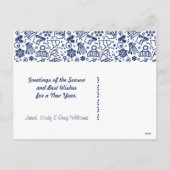 Modèle de cadre de marqueur de carte postale de (Dos)