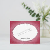 Modèle de cadre en forme de cœur (Debout devant)