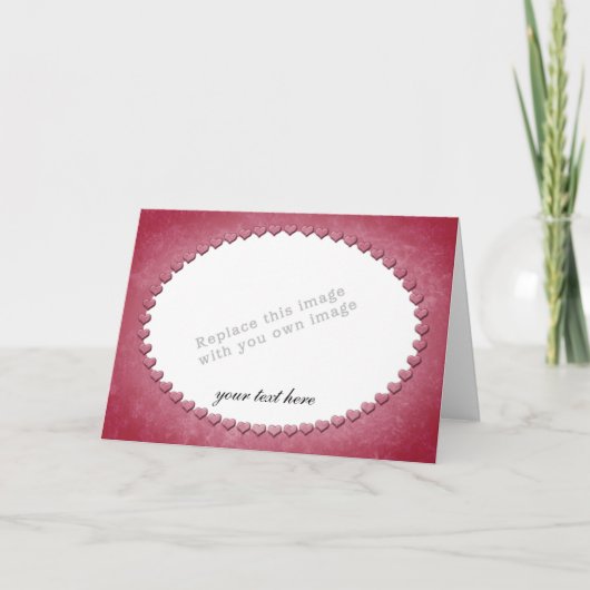 Modèle de cadre en forme de cœur (Devant)