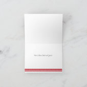 Modèle de carte Bonnes Fêtes (Intérieur)