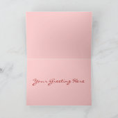 Modèle de carte - Coeurs de la Saint-Valentin (Intérieur)