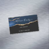 Modèle de carte d'affaires de beauté de cheveux bl (In Situ)