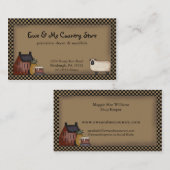 Modèle de carte d'affaires Salbox et Sheep (Devant / Derrière)